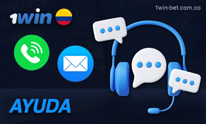 Apoyo a los jugadores colombianos en el sitio web de 1win
