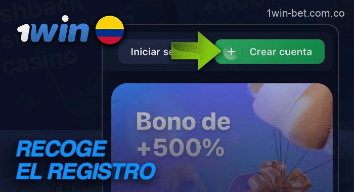 Regístrese en el sitio web de 1Win Colombia